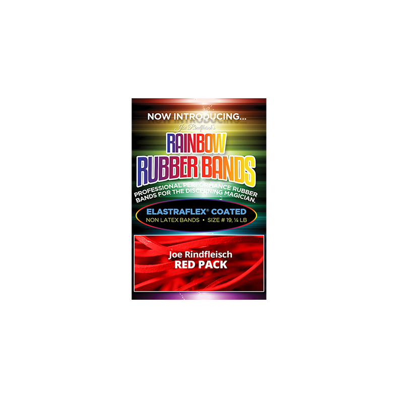 Joe Rindfleisch's Rainbow Rubber Bands (Joe Rindfleisch - Red Pack) by Joe Rindfleisch