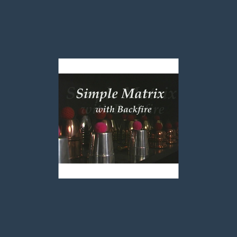 A New Simple Matrix (excerpt from Extreme Dean #1) by Dean Dill - video DOWNLOAD