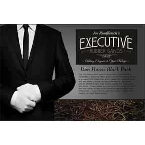 Joe Rindfleisch's Executive Rubber Bands (Dan Hauss - Black Pack) by Joe Rindfleisch
