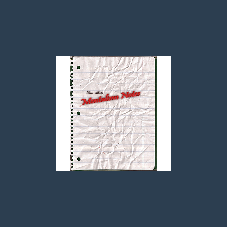 Mentalism Notes by Dan Alex - eBook DOWNLOAD