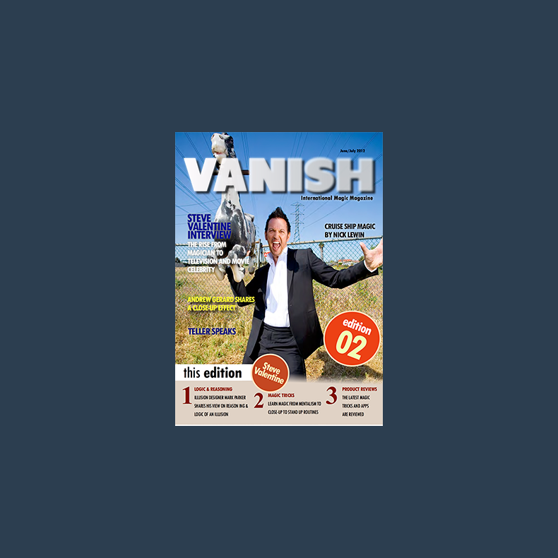 VANISH Magazine June/July 2012 - Steve Valentine eBook DOWNLOAD