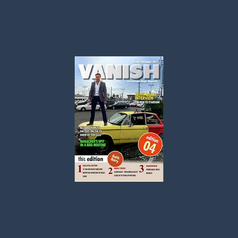 VANISH Magazine October/November 2012 - Keith Barry eBook DOWNLOAD