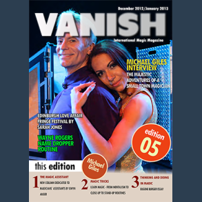 VANISH Magazine December 2012/January 2013 - Michael Giles eBook DOWNLOAD