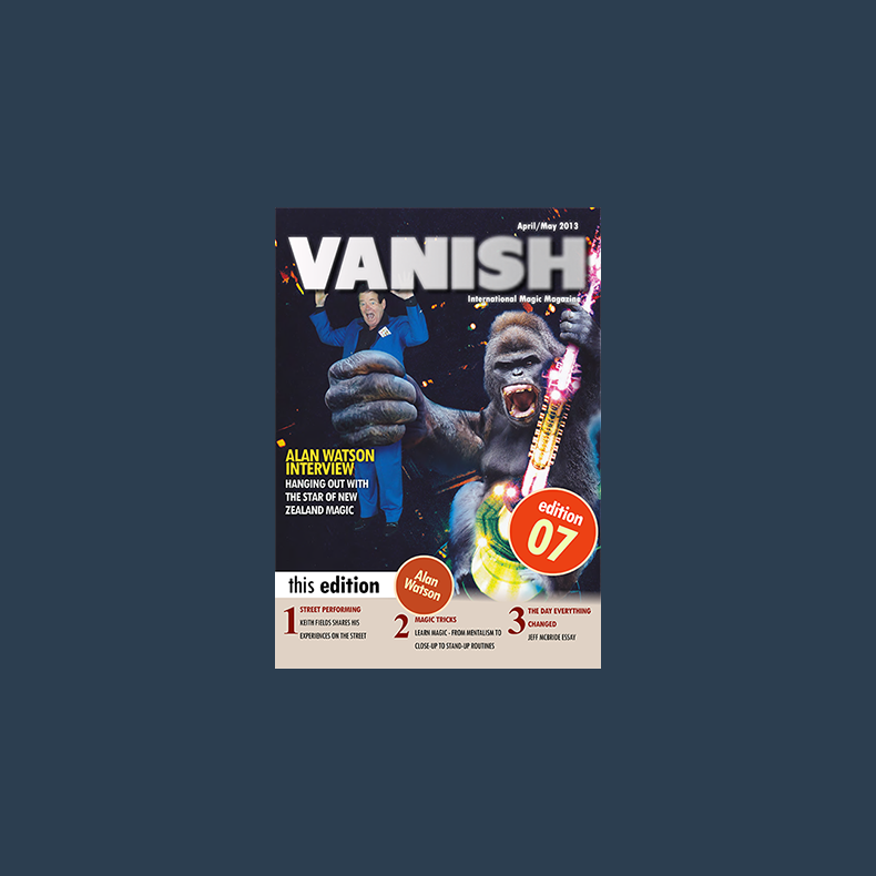 VANISH Magazine April/May 2013 - Alan Watson eBook DOWNLOAD