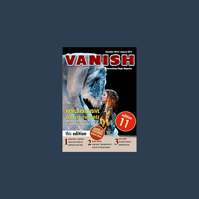 VANISH Magazine December 2013/January 2014 - Aur&eacute;lia Thi&eacute;rr&eacute;e eBook DOWNLOAD