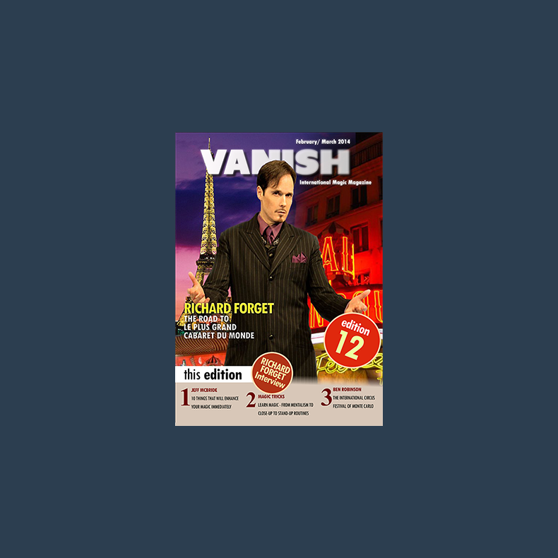 VANISH Magazine February/March 2014 - Richard Forget eBook DOWNLOAD