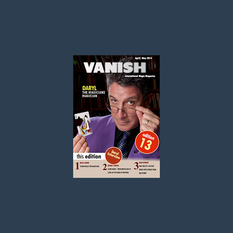VANISH Magazine April/May 2014 - Daryl eBook DOWNLOAD