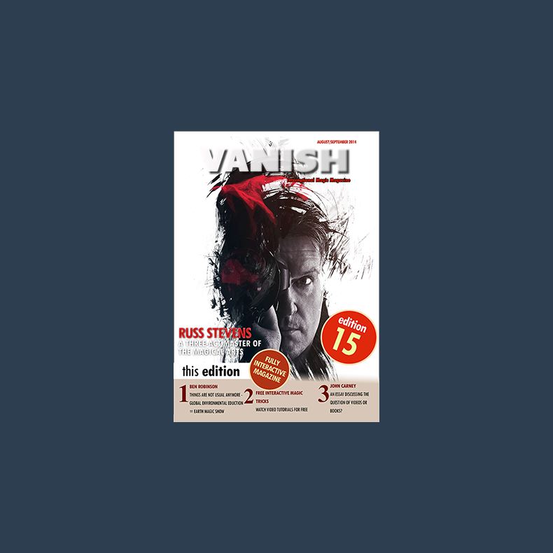 VANISH Magazine August/September 2014 - Russ Stevens eBook DOWNLOAD