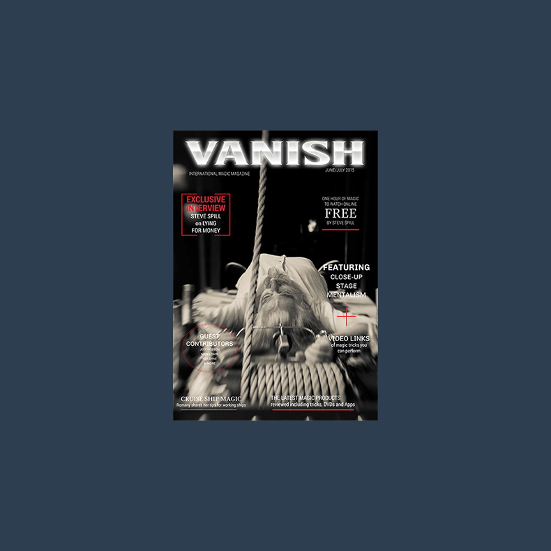 VANISH Magazine June/July 2015 - Steve Spill eBook DOWNLOAD