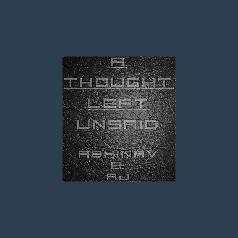 A Thought Left Unsaid by Abhinav Bothra &amp; AJ eBook DOWNLOAD