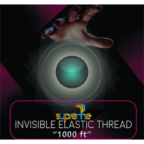 Invisible Elastic (1000 ft Spool) by Supreme Magic World
