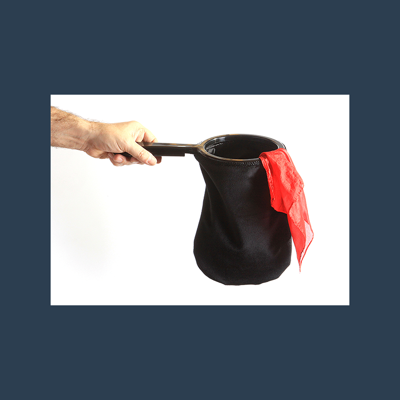 Change Bag Velvet REPEAT WITH ZIPPER (All Black) by Bazar de Magia