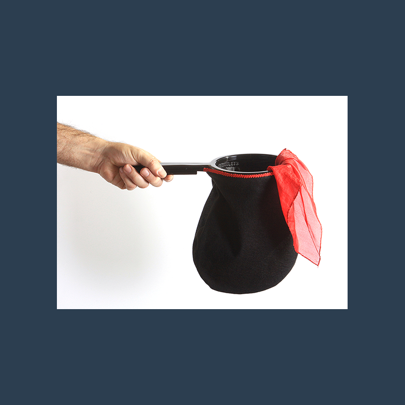 Change Bag Standard REPEAT WITH ZIPPER (Black) by Bazar de Magia