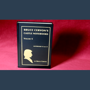 Bruce Cervon Castle Notebook, Vol. 5 - Book