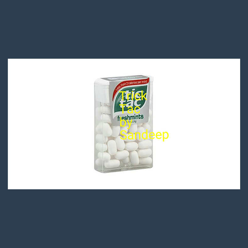 Tic Tac by Sandeep video DOWNLOAD