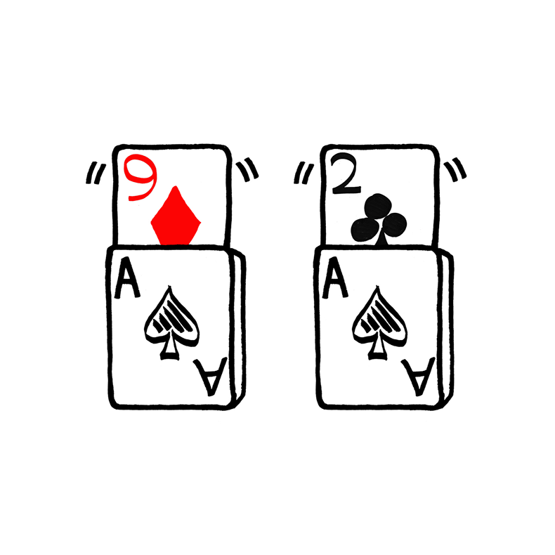 Refill 9D AND 2C for Signature Edition Sketchpad Card Rise (12 pack) by Martin Lewis