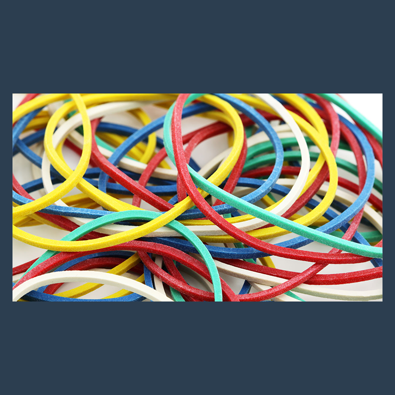 Elastication - Visible Rubber Band Through Pencil Penetration by Jonathan Royle Mixed Media DOWNLOAD