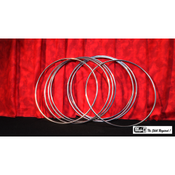12 inch Linking Rings SS (8 Rings) by Mr. Magic