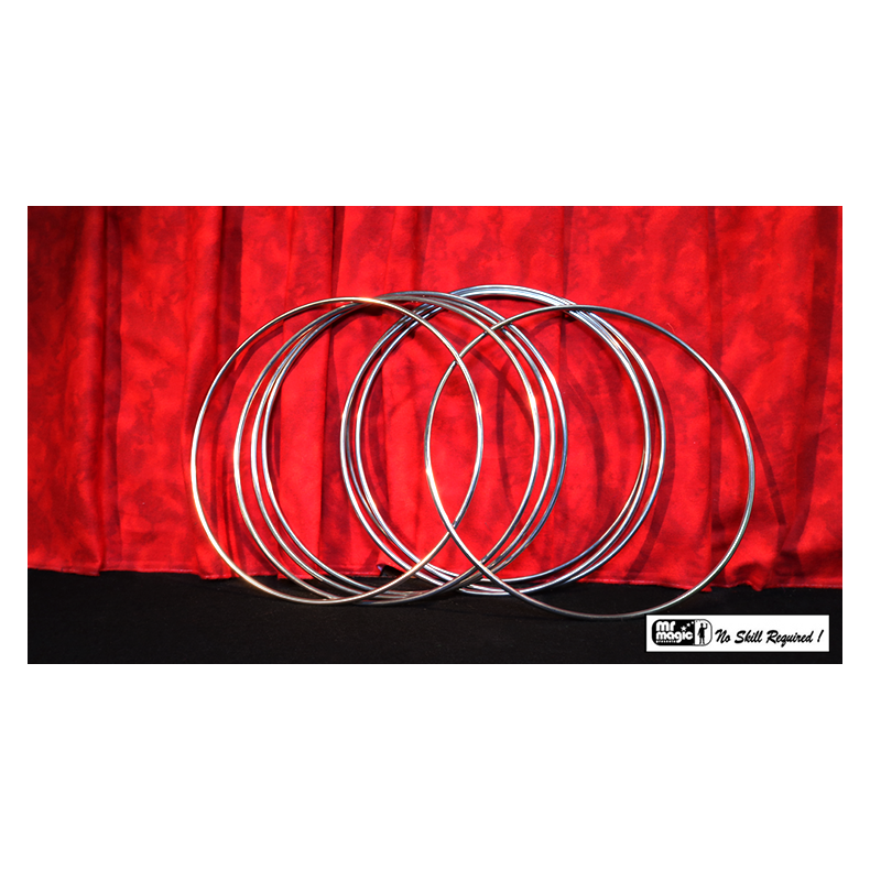 12 inch Linking Rings SS (8 Rings) by Mr. Magic