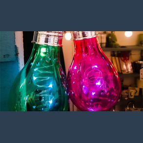 D.I.Y. Floating Light Bulb Illusion by Jonathan Royle Mixed Media DOWNLOAD