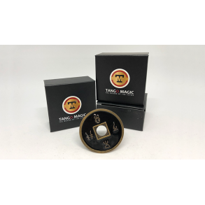 Dollar Size Chinese Coin (Black) by Tango