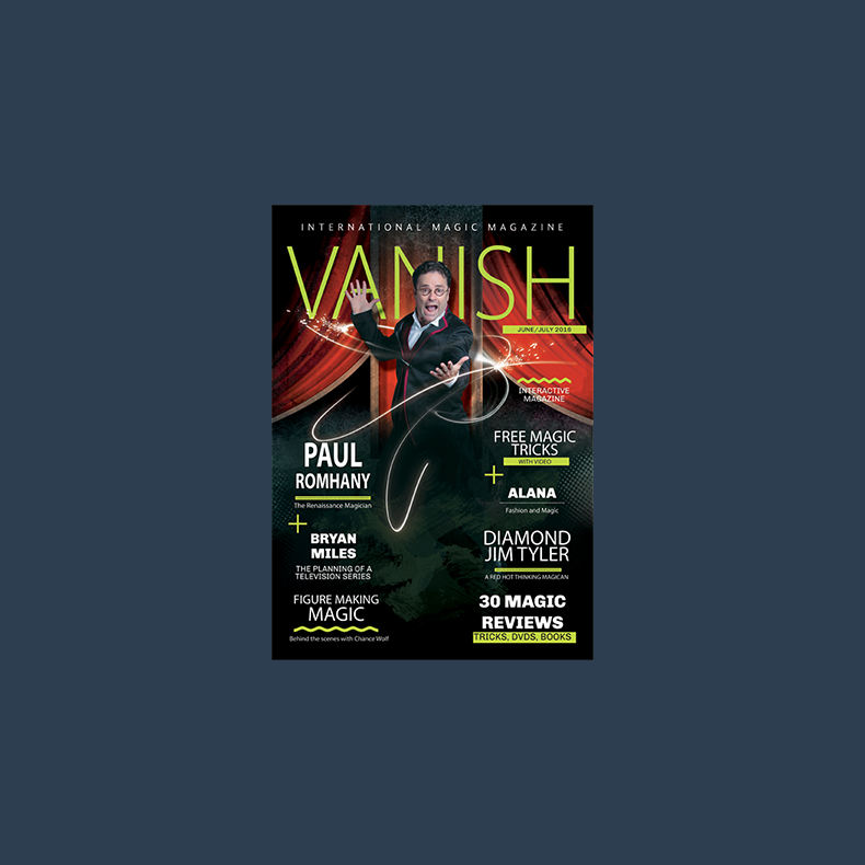 VANISH Magazine June/July 2016 - Paul Romhany eBook DOWNLOAD