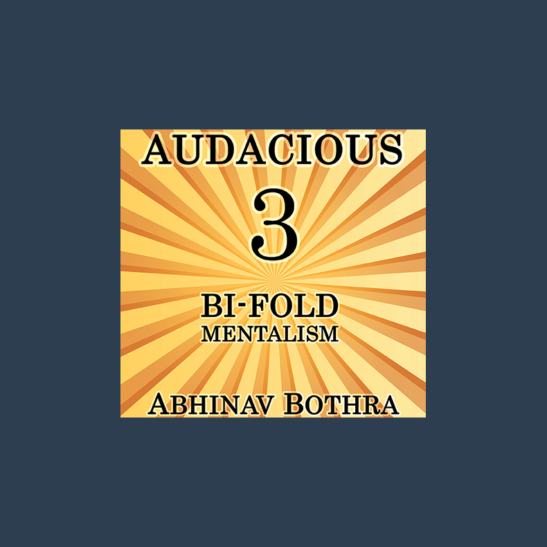 Audacious 3: Bi-Fold Mentalism by Abhinav Bothra Mixed Media DOWNLOAD