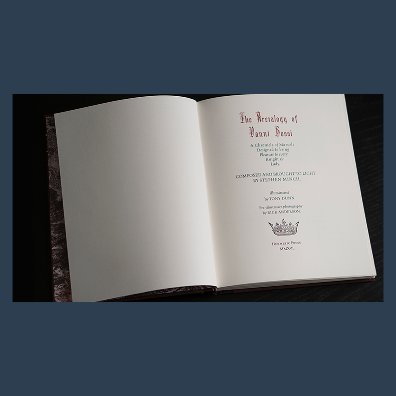 The Aretalogy of Vanni Bossi by Stephen Minch - Book