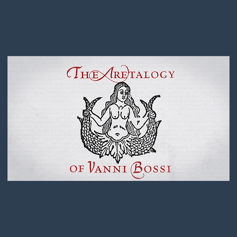 The Aretalogy of Vanni Bossi by Stephen Minch - Book