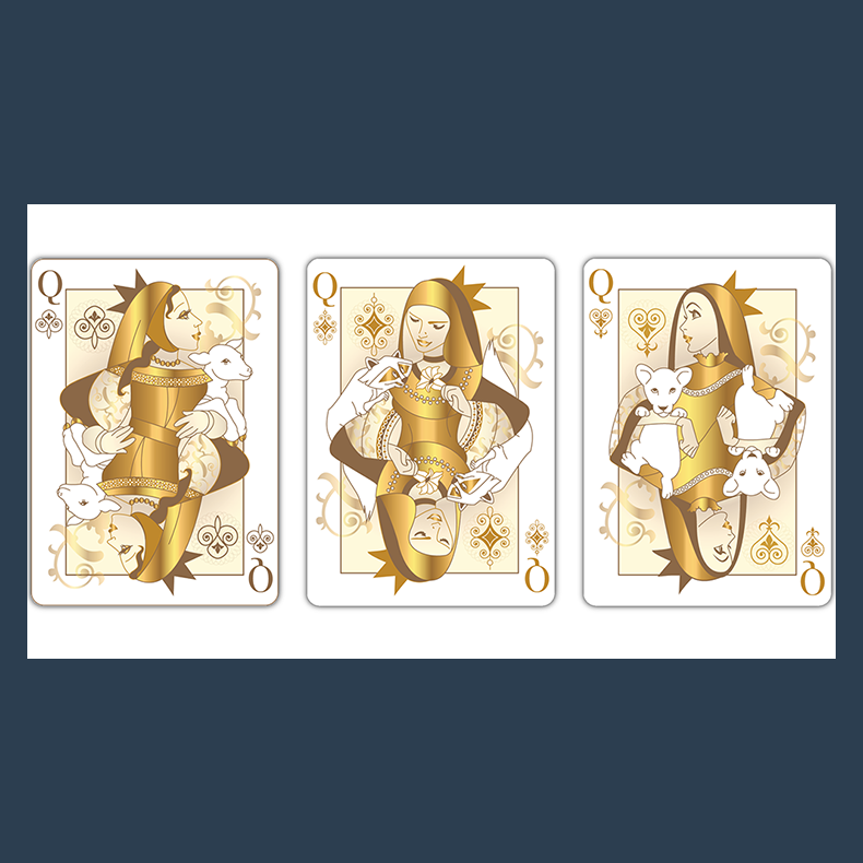 The Other Kingdom Playing Cards (Animal Edition) by Natalia Silva
