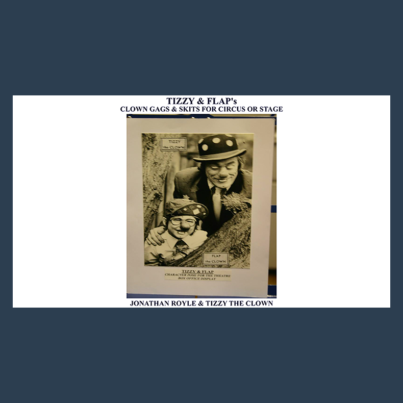 Tizzy &amp; Flap's Clown Gags &amp; Skits for Circus or Stage by Jonathan Royle and Tizzy The Clown Mixed Media DOWNLOAD