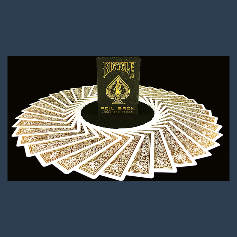 Bicycle MetalLuxe Gold Playing Cards Limited Edition by JOKARTE