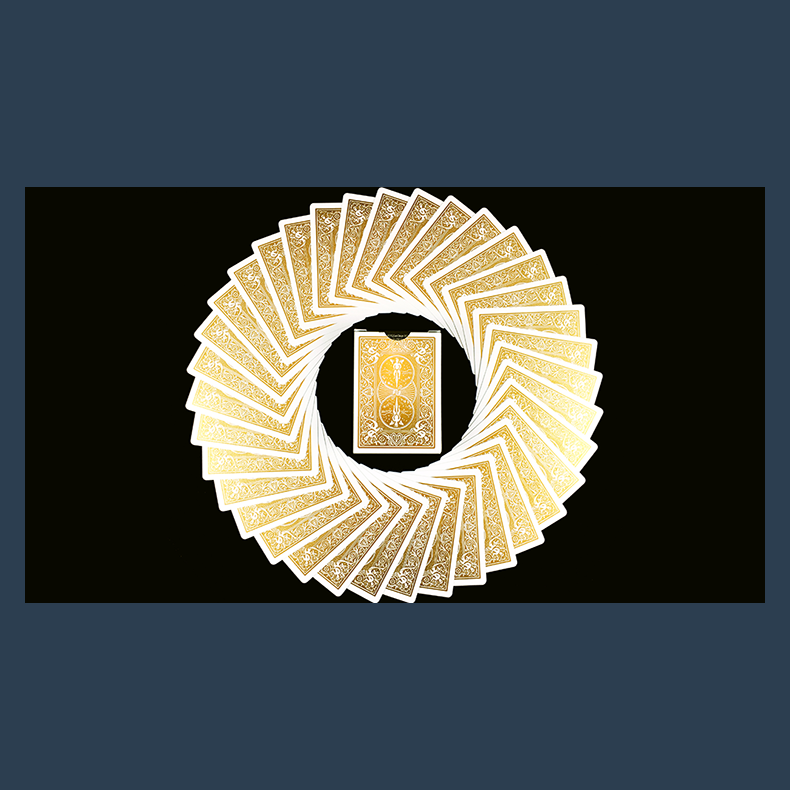 Bicycle MetalLuxe Gold Playing Cards Limited Edition by JOKARTE
