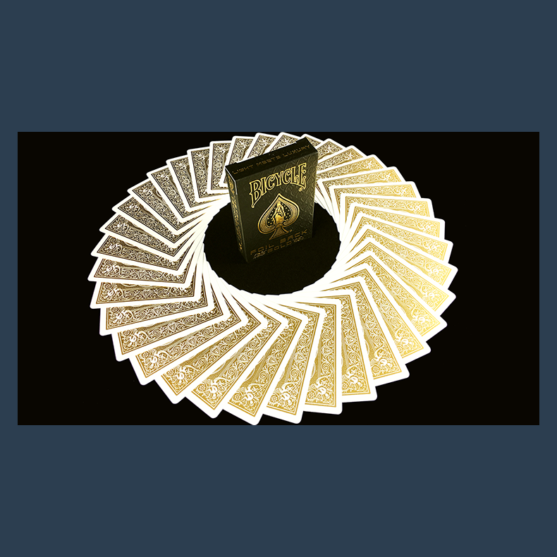Bicycle MetalLuxe Gold Playing Cards Limited Edition by JOKARTE