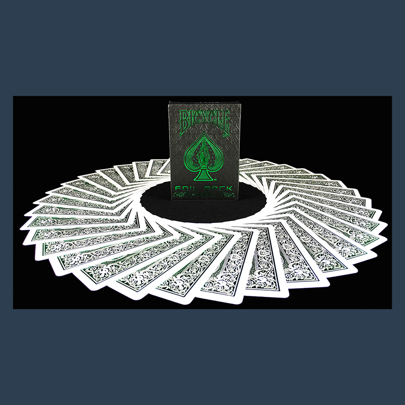 Bicycle MetalLuxe Emerald Playing Cards Limited Edition by JOKARTE