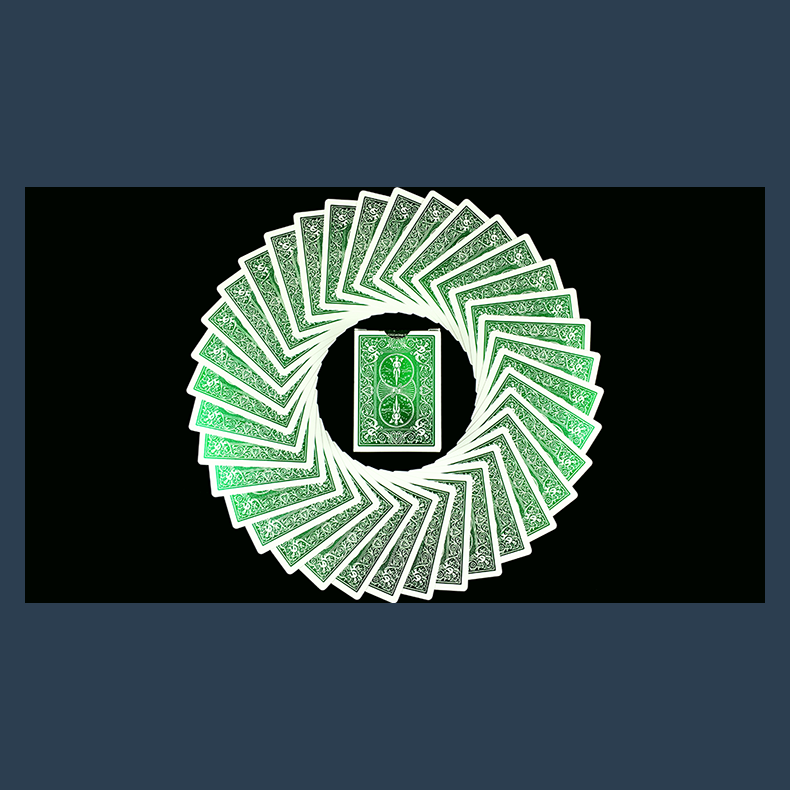 Bicycle MetalLuxe Emerald Playing Cards Limited Edition by JOKARTE