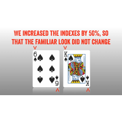 Phoenix Deck Large Index (Blue) by Card-Shark