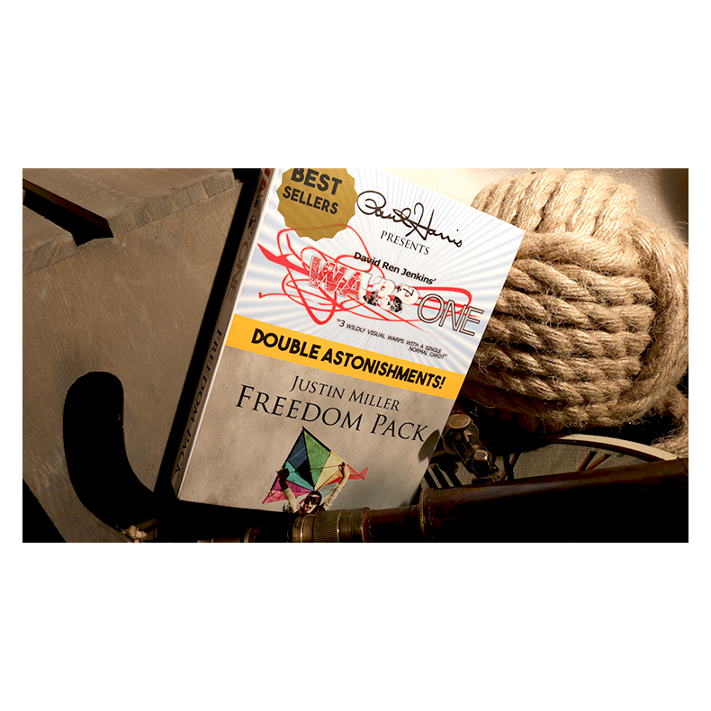 Warp One/Freedom Pack Double Astonishments by Justin Miller &amp; David Jenkins