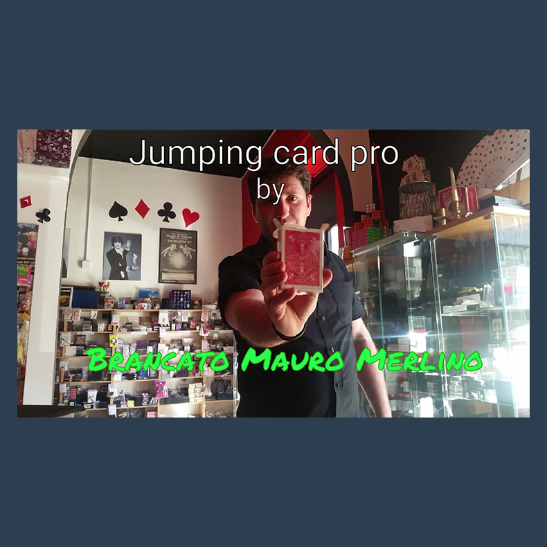 Jumping Card Pro by Brancato Mauro Merlino (magie di merlino) video DOWNLOAD
