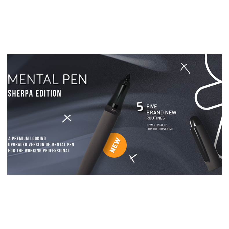 Mental Pen Sherpa Limited Edition by João Miranda and Gustavo Sereno 