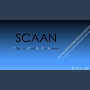 SCAAN - Selected Card At Any Number by Zack Lach video DOWNLOAD