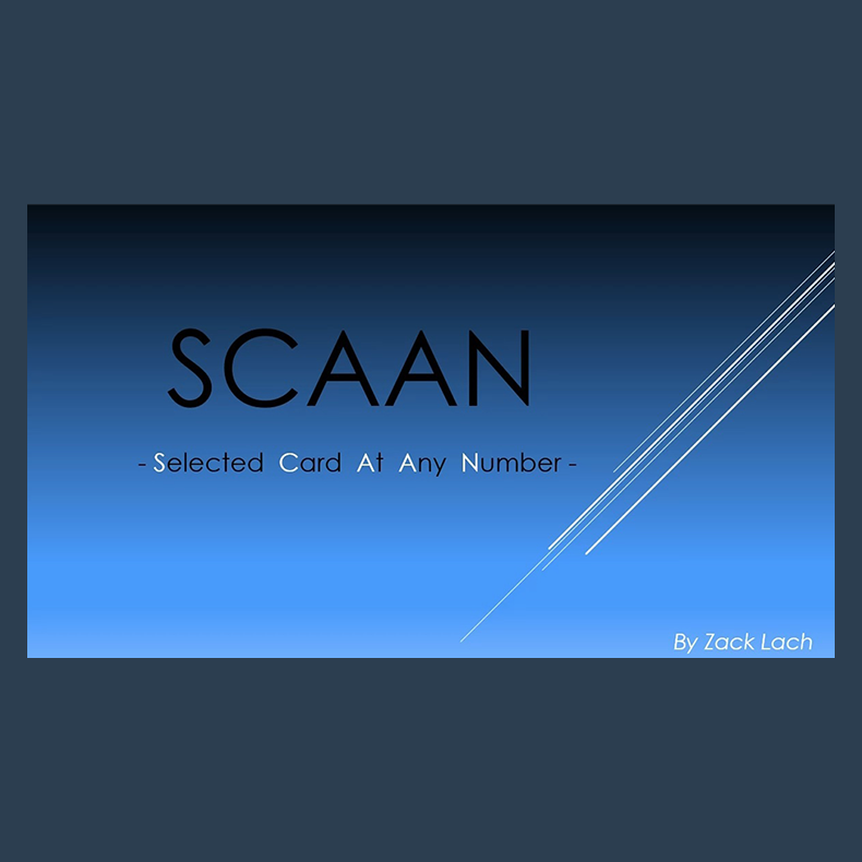 SCAAN - Selected Card At Any Number by Zack Lach video DOWNLOAD