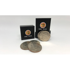 Perfect Shell Coin Set Eisenhower Dollar by Tango Magic