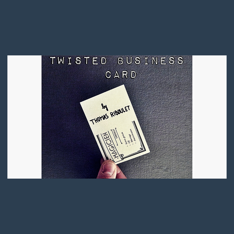 Twisted Business Card by Thomas Riboulet video DOWNLOAD
