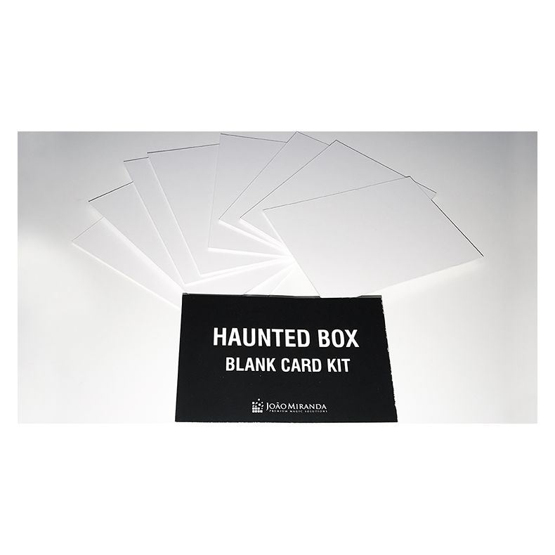 Blank Card Kit for Haunted Box by Joo Miranda