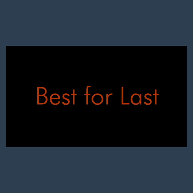 Best for Last by Jason Ladanye video DOWNLOAD