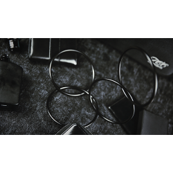 4" Linking Rings (Black) by TCC 