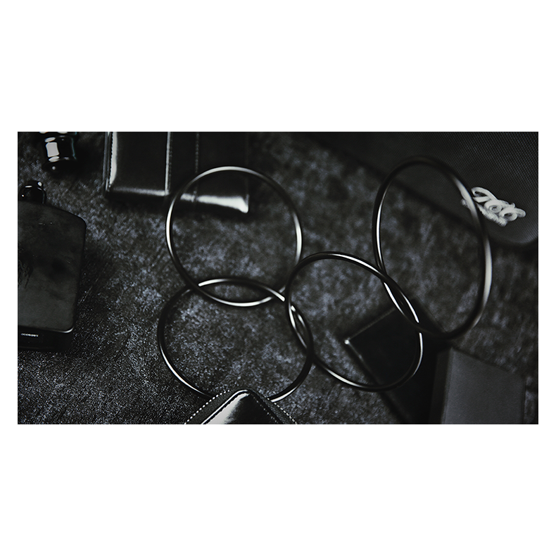 4" Linking Rings (Black) by TCC 