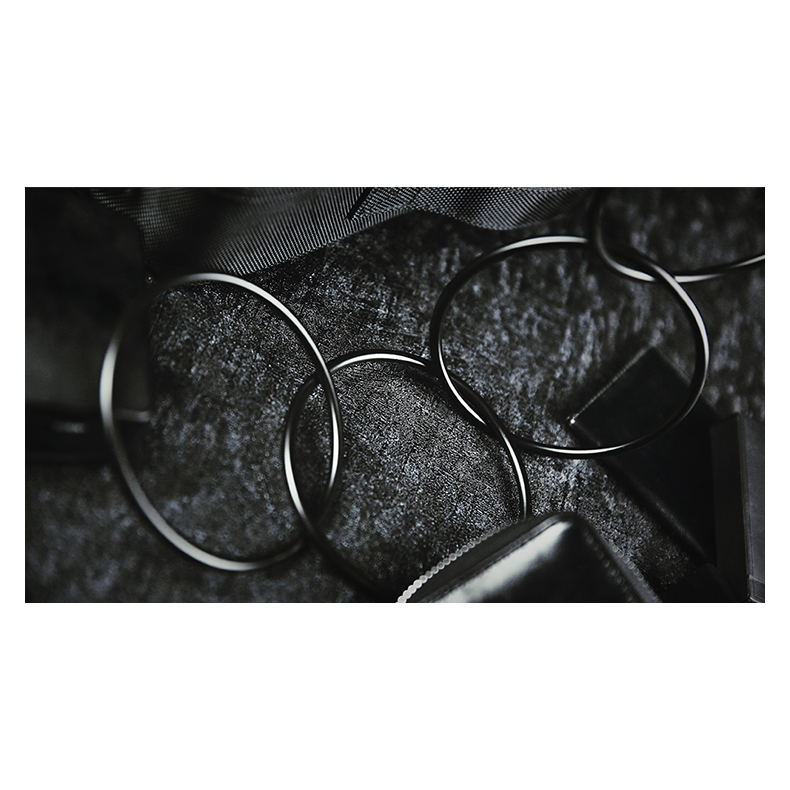 4" Linking Rings (Black) by TCC 