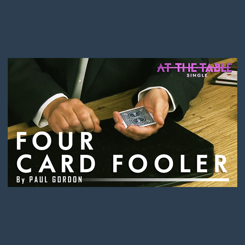 Four Card Fooler by Paul Gordon ATT Single video DOWNLOAD